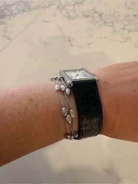 Links of London Multi-Strand Beaded Bracelet - Silver